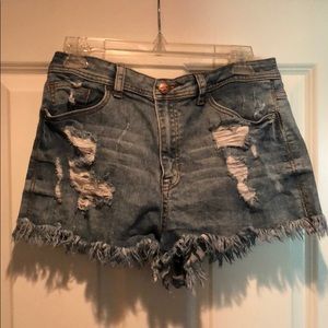 Jean shorts